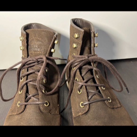 NWOB Sorel Madison II Chore Men\'s Waterproof Oiled Suede Boots Tobacco Gum Sz 14 main image 15